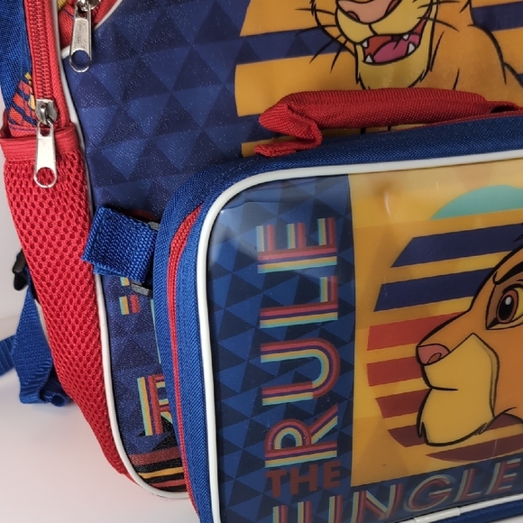 Disney Lion King Blue Backpack - Picture 5 of 13